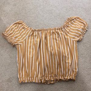 American Eagle Off the Shoulder top